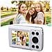 Fotocamera Digitale Compatta Con Zoom 16x, Sensore Da 16 Mp White - Foto miniatura 3