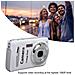 Fotocamera Digitale Compatta Con Zoom 16x, Sensore Da 16 Mp White - Foto miniatura 5