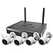 Kit 4 telecamere IP Wireless da esterni 2K protezione IP67 con intelligenza artificiale in grado di riconoscere figure umane EZVIZ - CS-H3C NVR KIT - Foto miniatura 1
