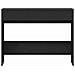 Scrivania Rovere Nero 101x50x76,5 cm in Legno Multistrato - Foto miniatura 2