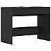 Scrivania Rovere Nero 101x50x76,5 cm in Legno Multistrato - Foto miniatura 7