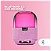 Marsgaming Ms-flow, Altoparlante Bluetooth 5.3 15w, Orbilight Rgb 360°, Driver Deepbass Da 57mm, Microsd, Rosa - Foto miniatura 5