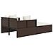 Lettino con Cuscini Marrone 182x118x63 cm in Polyrattan - Foto miniatura 5