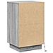 Mobile Notte con LED Grigio Sonoma 39x34.5x65 cm Legno ingegnerizzato - Foto miniatura 8