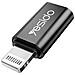 Adattatore Usb-c A Lightning Per Iphone Ipad Trasferimento E Ricarica Rapida, Nero / Argento - Foto miniatura 5