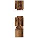 Set mobile TV 7 pcs Legno vecchio 60 x 30 x 30 cm - Foto miniatura 8