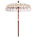 Parasol Balinese 260 Crema 180-190 cm Cotone e legno massello - Foto miniatura 4