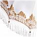 Parasol Balinese 260 Crema 180-190 cm Cotone e legno massello - Foto miniatura 6