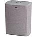 Cesto Biancheria Con Coperchio Duo Modello Laundry Hamper 80 Litri Ideale Per Lavanderia E Bagno Ampia Capacità Design Verticale Manici Ergonomici Facile Da Spostare - Foto miniatura 1
