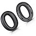Cuscinetti Di Ricambio Compatibili Con Cuffie Sony Mdr-1000x E Wh-1000xm2 (coppia) Black - Foto miniatura 2