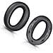 Cuscinetti Di Ricambio Compatibili Con Cuffie Sony Mdr-1000x E Wh-1000xm2 (coppia) Black - Foto miniatura 3