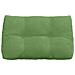 Cuscino per Schiena Verde chiaro 80 x 24 x 50 cm Velluto - Foto miniatura 6