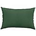 Cuscini da Divano 2 pcs Verde Scuro 60 x 40 cm Tessuto in Cords - Foto miniatura 6