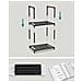 Scarpiera Valora Black Loft Style con 10 ripiani per corridoi e hall - Foto miniatura 5