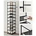 Scarpiera Valora Black Loft Style con 10 ripiani per corridoi e hall - Foto miniatura 6