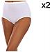 Pack-2 Mutanda Bio Maxi Compressore Bio P0azl Dal Design Femminile Che Modella E Dona Comfort Alla Donna - Foto miniatura 2