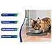 Set Da 2 Tappetini In Silicone Per Alimenti Per Animali Domestici - Antiscivolo E Impermeabili Gray - Foto miniatura 5