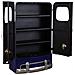 Armadio Furgone In Legno E Metallo Blu 90x53x150h - Foto miniatura 3