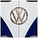 Armadio Furgone In Legno E Metallo Blu 90x53x150h - Foto miniatura 8