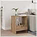 Scaffale per riviste Rovere artigianale 35 x 30 x 45 cm - Foto miniatura 4
