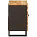 Armadio per Lavabo da Bagno con porta Naturale 62 x 33 x 58 cm - Foto miniatura 4