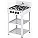 Cucina Portatile Fornello Campeggio Gas 4 fuochi 60cm Bianco CUCINOTTO-W - Foto miniatura 1