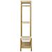 Mobile Ingresso Ember-marrone-bamboo-95x36x165 Cm - Foto miniatura 3