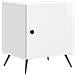 Armadio da Notte 2 pcs Bianco Lucido 43 x 34,5 x 50 cm - Foto miniatura 3