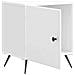 Armadio da Notte 2 pcs Bianco Lucido 43 x 34,5 x 50 cm - Foto miniatura 4