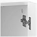 Armadio da Notte 2 pcs Bianco Lucido 43 x 34,5 x 50 cm - Foto miniatura 9