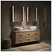 Set di mobili per il bagno 5 pcs Rovere Sonoma - Foto miniatura 2