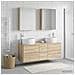 Set di mobili per il bagno 5 pcs Rovere Sonoma - Foto miniatura 4