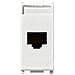 14338/8 - Presa Rj45 Netsafe Cat5e Utp Bianco - Foto miniatura 1