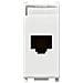 14338/8 - Presa Rj45 Netsafe Cat5e Utp Bianco - Foto miniatura 2