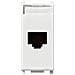 14338/8 - Presa Rj45 Netsafe Cat5e Utp Bianco - Foto miniatura 3
