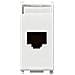 14338/8 - Presa Rj45 Netsafe Cat5e Utp Bianco - Foto miniatura 4