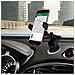 Supporto Auto Smartphone Fissaggio Ventosa Cruscotto / Parabrezza Nero - Foto miniatura 5
