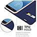 Custodia Compatibile Con Samsung Galaxy J5 2017 In Classy Blu Scuro - Coperchio Protettiva Con Chiusura Magnetica, Funzione Stand E Tasca Per Le Carte - Foto miniatura 6