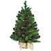 Albero Di Natale Sintetico Pinetto Con Base Iuta. Cm 45. 008296 - Foto miniatura 1