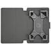 Safefit 21,6 Cm [8.5] Custodia A Libro Nero (safefit 7-8.5in Rotating Case - Safefit, Universal, 7 - 8.5"", Tpu, Black)  - Foto miniatura 3
