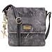 Catwalk Collection Borse - Ladies In Pelle Distressed Messenger Bag - Organizzatore Borsa Donna Croce Body Work - Tablet Borsa Ipad - Sabine M - Nero - Foto miniatura 1