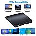 Cd Drive Esterno Usb 3.0 Cd Portatile Dvd - Rw Slim Dvd Masterizzatore Cd Rom Burner Per Il Computer Portatile Desktop Pc Windows 108 Xp E Linux Os Apple Mac Macbook Pro - Foto miniatura 2