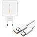 Caricabatterie Originale Per Casa Usb Super Vooc Vca7gach 65w Con Cavo Type-c D301 White - Foto miniatura 1