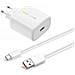 Caricabatterie Originale Per Casa Usb Super Vooc Vca7gach 65w Con Cavo Type-c D301 White - Foto miniatura 2