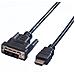 11995516 DVI-D HDMI Nero cavo di interfaccia e adattatore - Foto miniatura 1