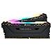 Memoria Dimm Vengeance RGB PRO 32 GB (2x16 GB) DDR4 2666 MHz CL16 - Foto miniatura 1