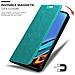 Custodia Compatibile Con Xiaomi Redmi 9t / Poco M3 In Turchese Petrolio - Coperchio Protettiva Con Chiusura Magnetica, Funzione Stand E Tasca Per Le Carte - Foto miniatura 7
