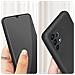 Cover Silicone Samsung Galaxy A32 4g Nera + Vetro Temperato 9h Trasparente - Foto miniatura 4