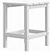 Sedie Da Giardino Con Tavolo Adirondack In Hdpe Bianco - Foto miniatura 3