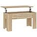 Tavolino Da Salotto Rovere Sonoma 101x49x52cm Legno Multistrato - Foto miniatura 1